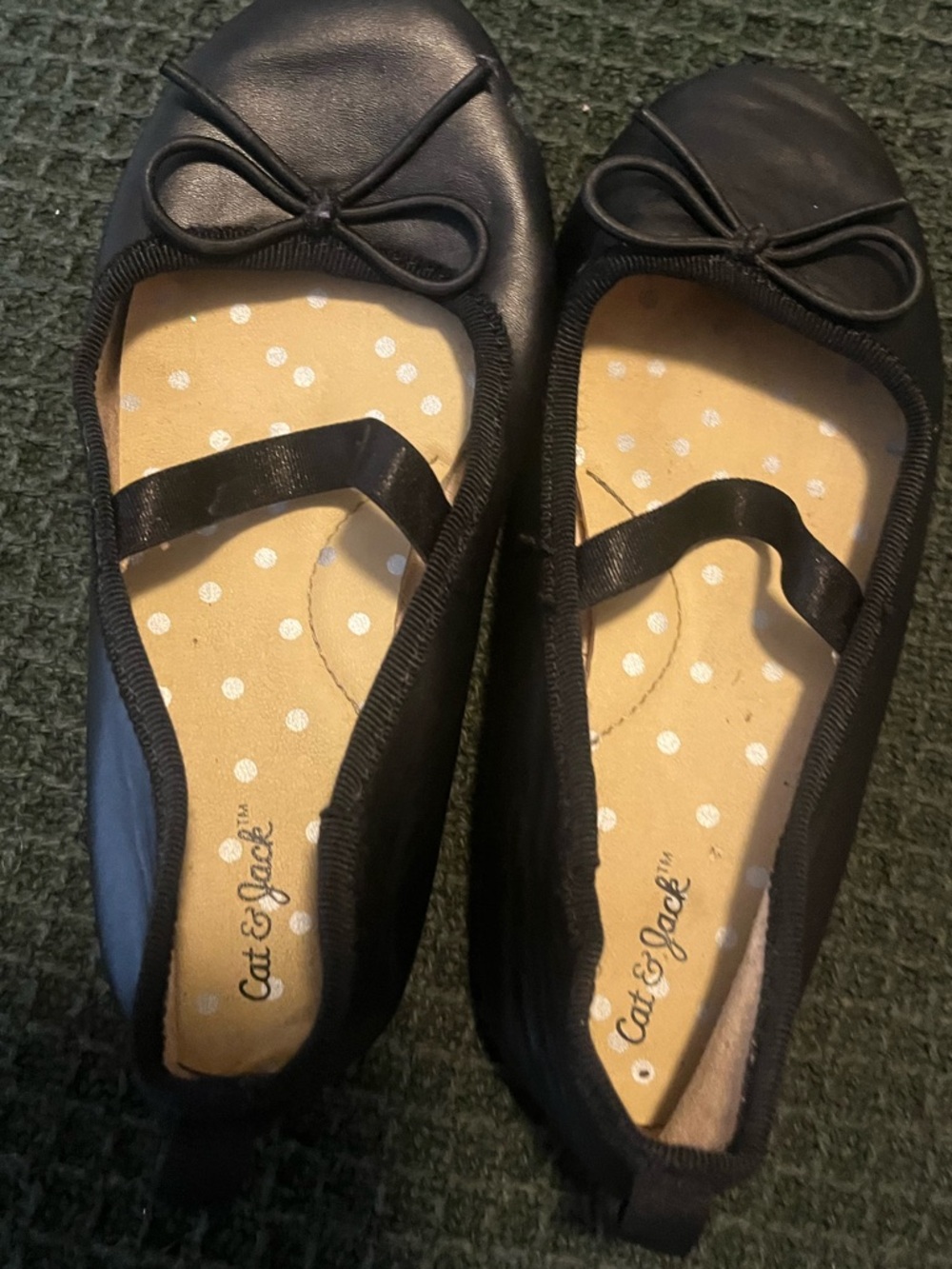 Cat & Jack toddler girls Ballet flats size 10